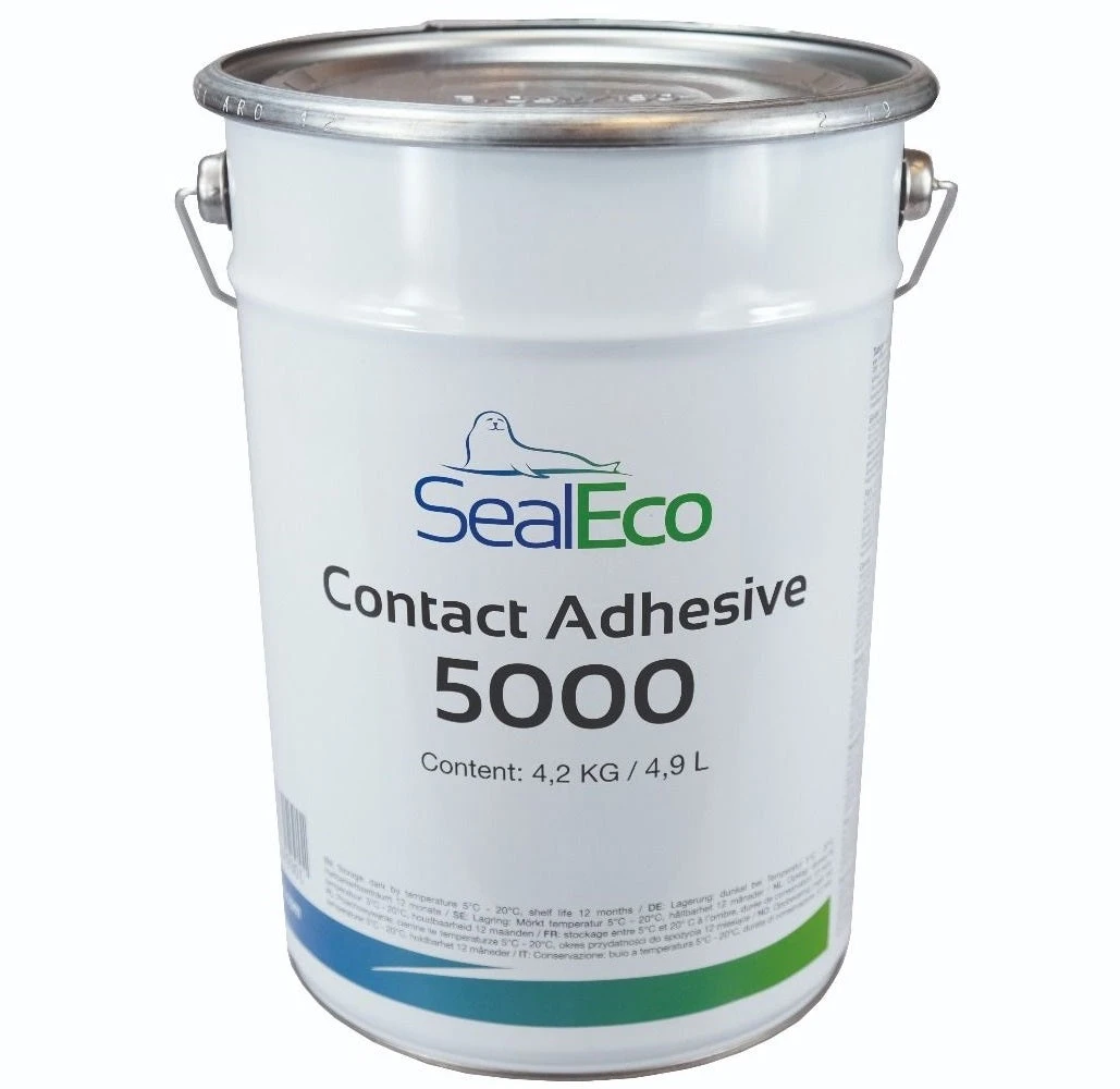 Klej EPDM Contact 5000 4.9L SealEco do klejenia membrany gumowej do drewna betonu i metalu
