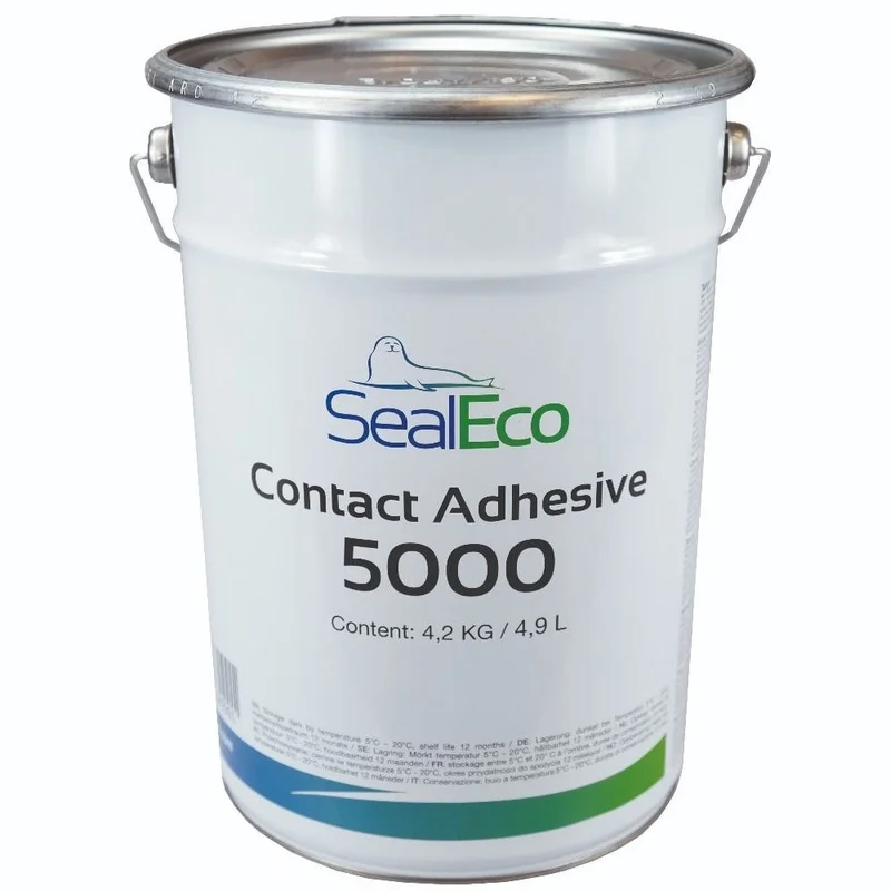 Klej EPDM Contact 5000 4.9L SealEco do klejenia membrany gumowej do drewna betonu i metalu