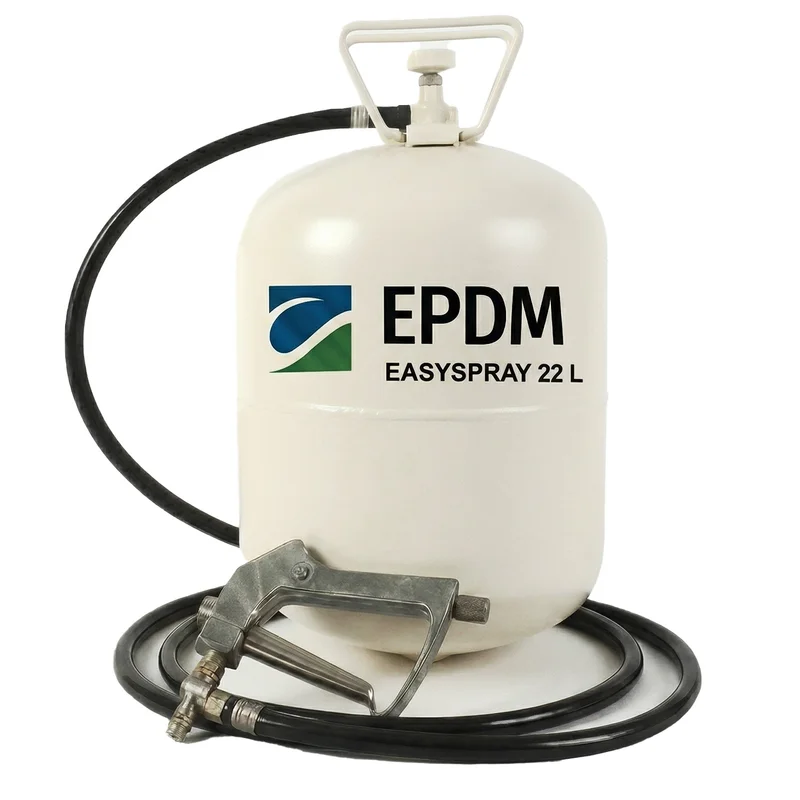 Klej w sprayu EPDM Easyspray 22 L do klejenia gumowych membran hydroizolacyjnych